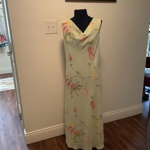 Jessica Howard vintage midi maxi cowl neck sleeveless fairy whimsical dress 8T